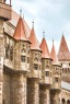 Corvin Castle, turrets